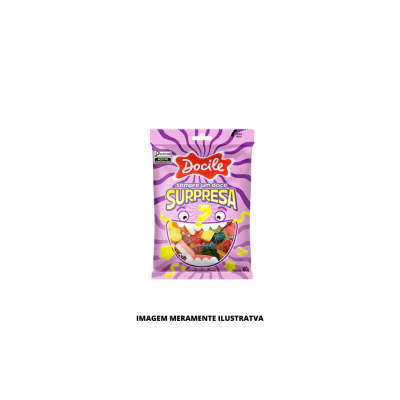 BALA - DOCILE - 80g GELATINA SURPRESA